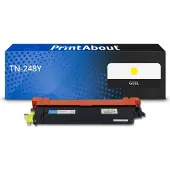 PrintAbout Huismerk vervangt Brother TN-248Y Toner Geel