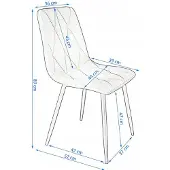 Jumi PIADO scheepsstoel (potenset + schroeven)