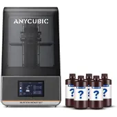 Anycubic ANYCUBICxJOYBUY Photon Mono M7 14K Resin 3D-printer 10,1 inch Mono LCD met COB-lichtbron 3.0 Tot 150 mm/h Hogesnelheidsprinten Intelligente Foutdetectie Nivelleringsvrij 223x126x230 mm Bouwvolume