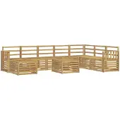 Syfax Sofa-Sets Massief Acaciahout