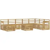 Syfax Sofa-Sets Massief Acaciahout