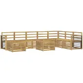 Syfax Sofa-Sets Massief Acaciahout