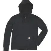 Carhartt Trui Women Paxton Quilted Quarter Zip Black-XS
