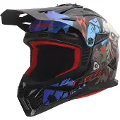 LS2 MX708 Fast II Zombie II Motocrosshelm Maat