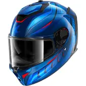 Shark Spartan GT Pro Carbon Mekarium, integraalhelm ,Donkerblauw/Blauw/Oranje ,XS