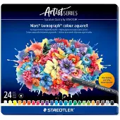 Staedtler Mars Lumograph 24 Pcs Pencil Veelkleurig Kinderen