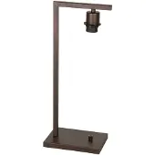 Steinhauer Tafellamp armatuur Stang 3332CA, cacao en elegant compact