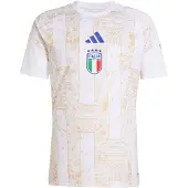 Adidas Functioneel shirt 'Italien 26 Pre-Match' donkerbeige / blauw / rood / wit