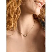 Fossil Ketting 'SUTTON' goud / transparant