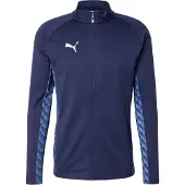 Puma Sportjas 'TeamLIGA26' navy / hemelsblauw / wit