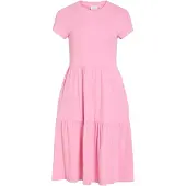 Vila Vihollie Korte Mouwen Maxi-jurk M EU dames