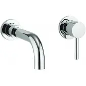 Crosswater Fusion Inbouw Wastafelkraan - inclusief inbouwdeel - chroom MBFU120W
