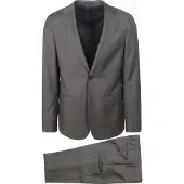 Suitable Faux Uni Kostuum Wol Grijs