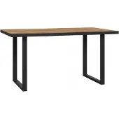 Furniture24 eettafel, 160 cm breed, Hayato TBLT442-M337. Eettafel voor de eetkamer