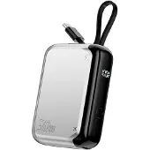 4smarts Pocket, 10000 mAh, lithium-ion (Li-ion), 30 W, zilverkleurig