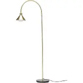 Hubsch Pijp Vloerlamp Messing