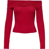 ONLY Onlfayola Top Dames Rood Xxxl