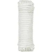 vidaXL Boottouw 12 mm 12 m Wit Polyester