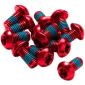 Reverse Components Schijfrotor Bouten Set 12 stuks, rood 2024 Schijfrem accessoires
