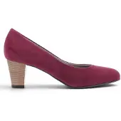 Noë Shoes Nora Pump Ruby Suede