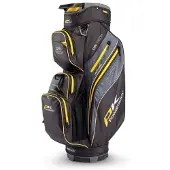 PowaKaddy Cartbag DRI-tech Gun metal Geel 2026