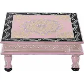 Loft 24 Salim-Accenttafel - Mangohout - Roze