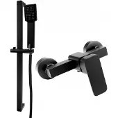 Granitan Doucheset met Regendouche - Chroom - Messing & RVS