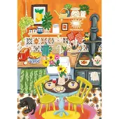 Magnolia puzzel Orange Kitchen - legpuzzel 1000 stukjes speelgoed.