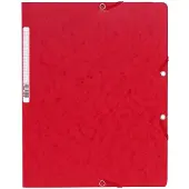 Exacompta Elastomap A4 400 g/m² Rood