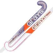 Grays DB5Xi Dynabow Senior Indoor Hockeystick Zwart/Rose goud/Zilver