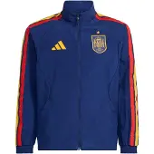 Adidas Sportjas 'Spanien Anthem' donkerblauw / geel / oranjerood