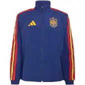 Adidas Trainingsjack 'Spanien Anthem' donkerblauw / curry / rood