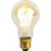 LUEDD E27 dimbare LED spiraal lamp A60 goldline 4W 270 lm 2200K
