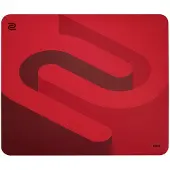 BenQ G-SR-SE ROUGE II Grote Game-muismat Rood 47x49 cm - Vochtbestendige stof - Soepel glijgevoel bij constante controle - Uniform HD-rubberen onderkant - Medium-zacht - Antislip onderkant