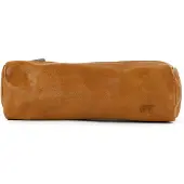 Bear design Leren Make Up / Pen Etui Gabriel Taupe