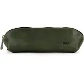 Bear design Leren Make Up / Pen Etui Tomas Groen