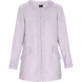 Dreimaster Klassik Tussenjas 'Classic Look' lila