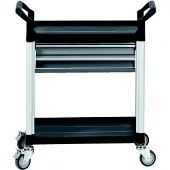 Ks Tools 800.0030 Servicewagen Kunststof Kleur (specifiek): Zwart-zilver