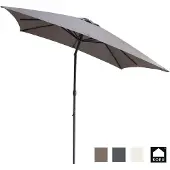 Kopu alicante parasol vierkant 230x230 cm met windvanger -