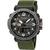 Casio Pro Trek PRW-6600YB-3ER Herenhorloge 51,5 mm - Groen