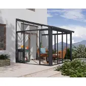 Canopia By Palram Tuinkamer Veranda Sanremo Palram - Canopia 3 x 3 m grijs