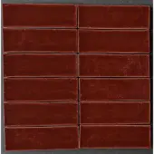 Terre d'Azur Devon Burgundy 6.5x20cm bordeaux glans