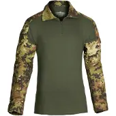 Invadergear Combat T-shirt Met Lange Mouwen Groen L