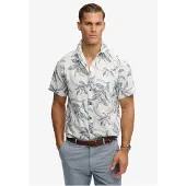Superdry Overhemd 'Vintage' blauw / wit