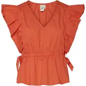 Y.A.S Blouse 'YASUlea' neonoranje
