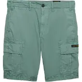 Superdry &amp; Co Ripstop Light Cargo Shorts Green Grootte: 32