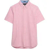 Superdry Overhemd zalm roze / wit