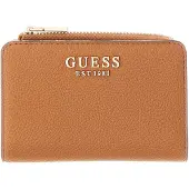 GUESS portemonnee Laurel II SLG Zip Around Cognac bruine