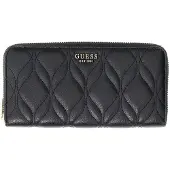GUESS portemonnee Maxine SLG Zip Around Wallet Black zwart