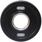 Softee Olympische Plaat Modern Black 125 Kg - 1.25 kg